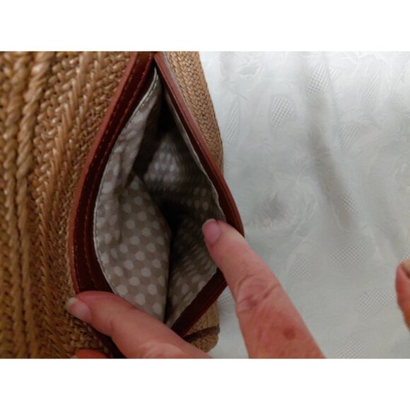 Brighton Brice Organizer & Hobo Shoulder Handbag Beige & Brown - Picture 10 of 16